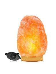 Natural Salt Lamp with Pink Himalayan Salt - Product Image 4