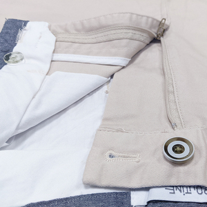 Pantalon pour hommes, nouveau, tenue de bureau, fermeture éclair, boutons, pantalon Long décontracté, fabriqué au Vietnam, été - Product Image 5