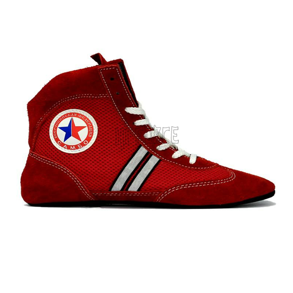 Chaussures De Sambo/Combat REIJAX - Cuir Et Semelle En Daim - Légères, Souples - Tailles 30 à 46 EU