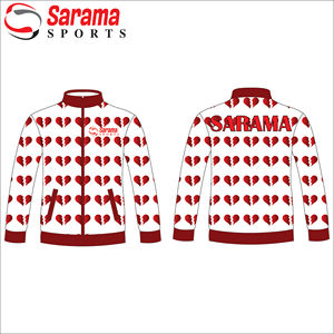 Veste à fermeture éclair en Polyester pour hommes, veste personnalisée en molleton pour hommes, veste en Polyester populaire de haute qualité pour l'extérieur - Product Image 2