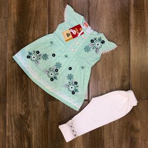 Robes de bébé fantaisie en coton mignon dernière conception de mini tutu floral formelle courte longueur au genou pour nouveau-né 6 mois 8 ans pour les fêtes - Product Image 4