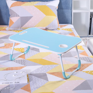 Suporte de madeira para laptop, bandeja dobrável e atualizada para computador e notebook - Product Image 5