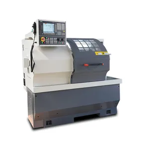 중국 공장 평면 침대 자동 torno CNC 미니 선반 금속 CK6132A