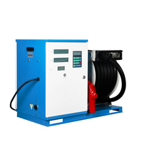 AOCHENG Distributeur de carburant mobile 12V haute pression pour les secteurs maritime et automobile, avec enrouleur de tuyau, unité intelligente, buse et kit OEM