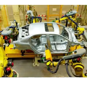 Ligne d'assemblage automatique de voiture bras robotique pour la fabrication de voitures
