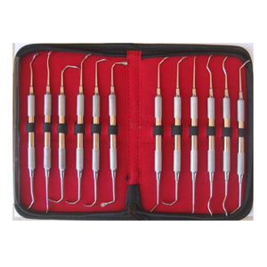 2026 LA ELAHI Kit d'instruments dentaires pour sinus lift et implantation, 10 pièces, instruments à double extrémité - Product Image 5