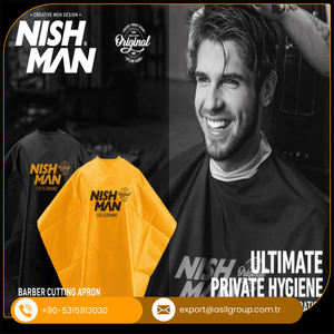 Nishman-delantal de corte de peluquero, profesional, fácil de usar, Penuar, disponible en el mejor precio - Product Image 5