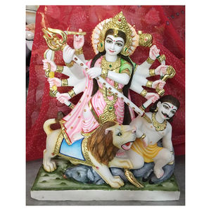 พิเศษหินอ่อนศาสนาเทพธิดา Bangali Mata ประติมากรรม - Product Image 1