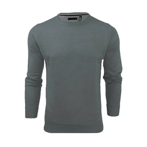 Basics Sweat-shirt en coton lourd personnalisé Sweat-shirt mélangé en coton à manches longues pour hommes 2025 - Product Image 4