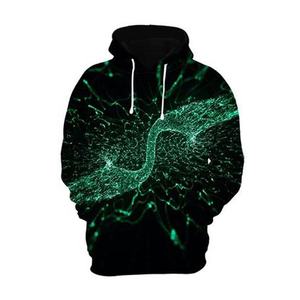 Sudadera con capucha de sublimación de poliéster 100% personalizada Hombres CAMO long line - Product Image 4