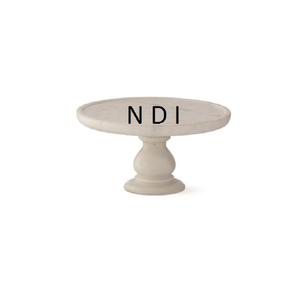 Support de gâteau en marbre de style unique pour la décoration de la vaisselle à la maison Support de service de gâteau Décoration de fête d'anniversaire Serveur de gâteau - Product Image 1