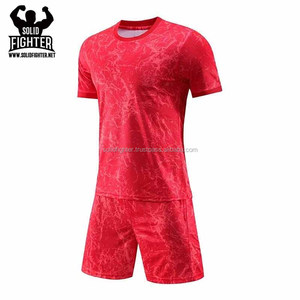Diseño de logotipo personalizado Conjuntos de uniformes de fútbol Unisex 100% Poliéster Ropa de equipo de alta calidad Todas las estaciones - Product Image 4