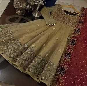 Vestido de verano para mujer, traje de césped, ropa paquistaní - Product Image 5