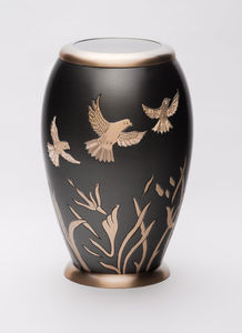 Urna funeraria de cremación para adultos, urna funeraria de latón, fabricante - Product Image 3