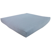 Coussin de méditation rectangulaire Zabuton pour yoga avec rembourrage en coques de sarrasin, 100% coton et bambou, écologique, pour usage domestique