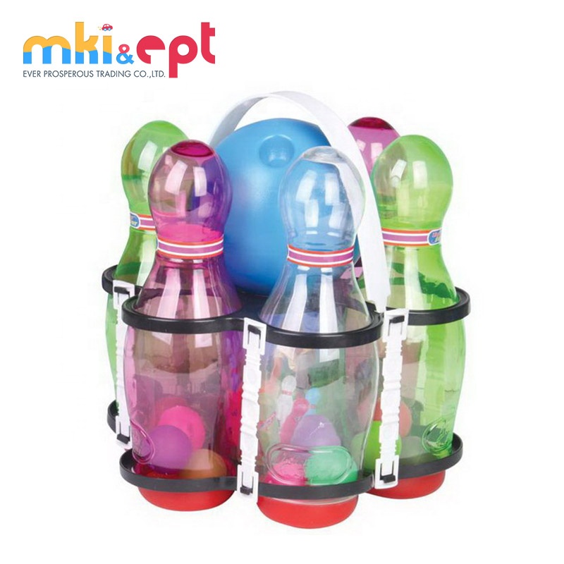 Детские интерактивные игры для дома, спортивные пластиковые боулинг с подсветкой для продажи