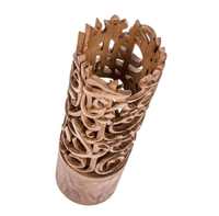 Quemador de Incienso y Bakhoor Aromático Portátil, Diseño Rectangular y Triangular de Torre Árabe, Madera de Teca Ecológica