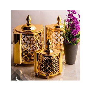 ชุดของ3กล่องหวานโลหะแนวโน้มการออกแบบที่แตกต่างกันขนาดรอบกล่องหวานโลหะในราคาที่ถูกที่สุด - Product Image 1