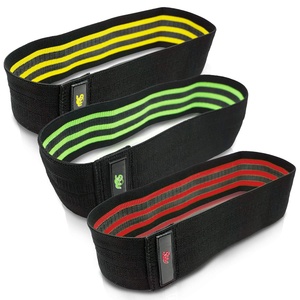 Resistance Hip Band - Non-Roll Hip Resistance Fabric Bands for <b>Legs</b> and Booty Workout - Train Anywhere with ONE - Product Image 1