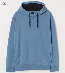 Sudadera con capucha y cremallera para hombre personalizada de alta calidad, jersey de lana de algodón suave de gran tamaño en blanco de fábrica OEM, característica de talla grande de punto sólido - Product Image 1