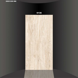 Baldosas Porcelana Cerámica Blanca Brillante 60x120cm - Product Image 3