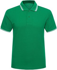 Chemises décontractées en coton pour hommes, manches courtes, unies, écologiques, séchage rapide, personnalisables, haute qualité, coupe classique, col rond, 220g - Product Image 6
