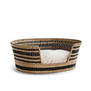 Cesta tejida a mano para mascotas, accesorio hecho a mano, muebles de cama para perro - Product Image 1