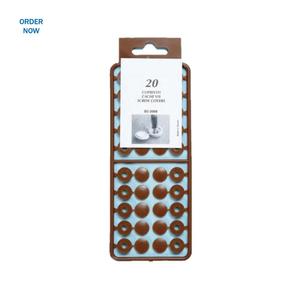 furniture <b>plastic</b> screw cover caps for screws - Product Image 1