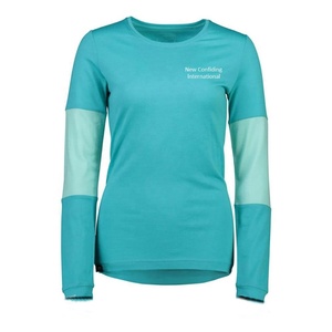 Maillot de sport à manches longues pour femmes, chemise d'équitation extensible à 4 voies, vêtement sur mesure pour randonnée hippique, 2 pièces, am531 - Product Image 1