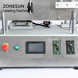 ZONESUN ZS-TB150A Tinh Dầu Mỹ Phẩm Chai Thủy Tinh Nhỏ Dán Nhãn Máy Móc Nhãn Dán Tròn - Product Image 2