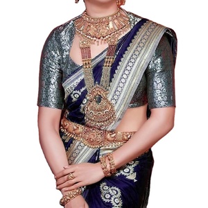 Soie Saree dames femmes Surat fête porter avec Designer demi manches Blouse pour les femmes prix de gros Apparelgarment - Product Image 1