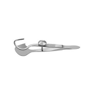 Pince ophtalmique Snellen Entropium approuvée CE 10cm pince supérieure ouverte en plaque de titane solide pour matériau en titane gauche et droit - Product Image 3