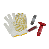 Kit d'urgence routier pour voiture, trousse de premiers secours, fonction SOS, nylon 600D, léger (3 kg), certifié, garantie 3 ans, logo personnalisé, OEM