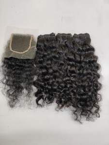 Virgin Premium 613 birman bouclé os brut droit extensions de cheveux indiens pas de perte pas d'enchevêtrement vison mince dentelle livraison gratuite - Product Image 6