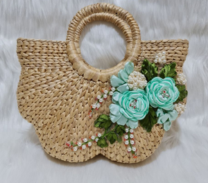 Bolso de jacinto de agua hecho a mano 2024 natural 100% más vendido para mujer hecho en Vietnam - Product Image 2