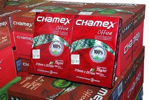 高品質2 3 <span class=keywords><strong>4</strong></span> Plyコンピュータ連続A4ペーパーフォームピンクイエローグリーンプレーンコートホワイトブルーOEMウッドパルプ80-250GSM - Product Image 2