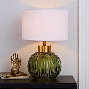 Lampe de table en métal artisanale - Product Image 1