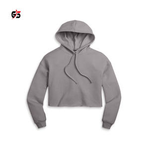 Sweat à capuche pour femmes 100% coton manches complètes OEM produit de qualité supérieure Logo personnalisé - Product Image 5