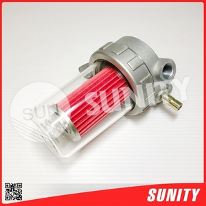 Venta directa de fábrica Sunity, conjunto de filtro de combustible Agrimotor ZB600 personalizado para máquina de tracción KUBOTA ZB600, conjunto de filtro de combustible - Product Image 3