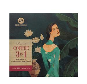 กาแฟโรบัสต้าฟรีซดรายคุณภาพสูง 3in1 ผสมครีม ช็อกโกแลต ถั่ว น้ำตาล ผลไม้ บรรจุภัณฑ์กล่องใหญ่ รับผลิตตามสั่ง ODM HANCOFFEE เวียดนาม - Product Image 1