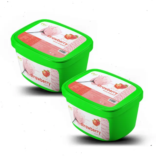 Hot Sale Veri Halal Ice Cream Tubs - Strawberry Flavor taste yummy 1.5L from Malaysia