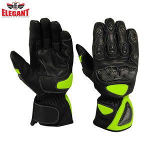Gants de course personnalisés Gants de moto en cuir Protection confortable des mains Gants de course de moto Logo personnalisé - Product Image 5
