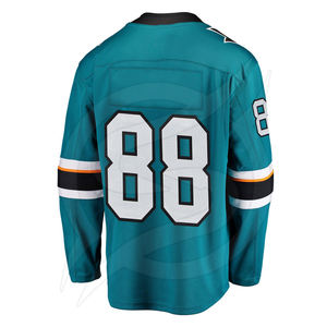 Maillot de hockey sur glace avec col en dentelle, sur mesure, prix d'usine - Product Image 4