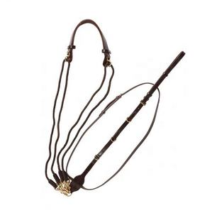 Tachuela de entrenamiento duradera de cuero Premium Horse Running Martingale para uso ecuestre Proveedores y fabricantes indios - Product Image 3