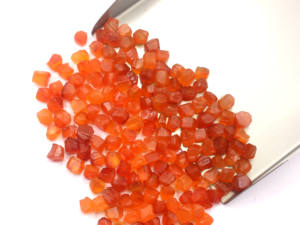 คริสตัลคาร์เนเลียนธรรมชาติ 50 ชิ้น ขายดี คุณภาพสูง ไม่ผ่านการบำบัด สำหรับทำเครื่องประดับแฮนด์เมด - Product Image 5