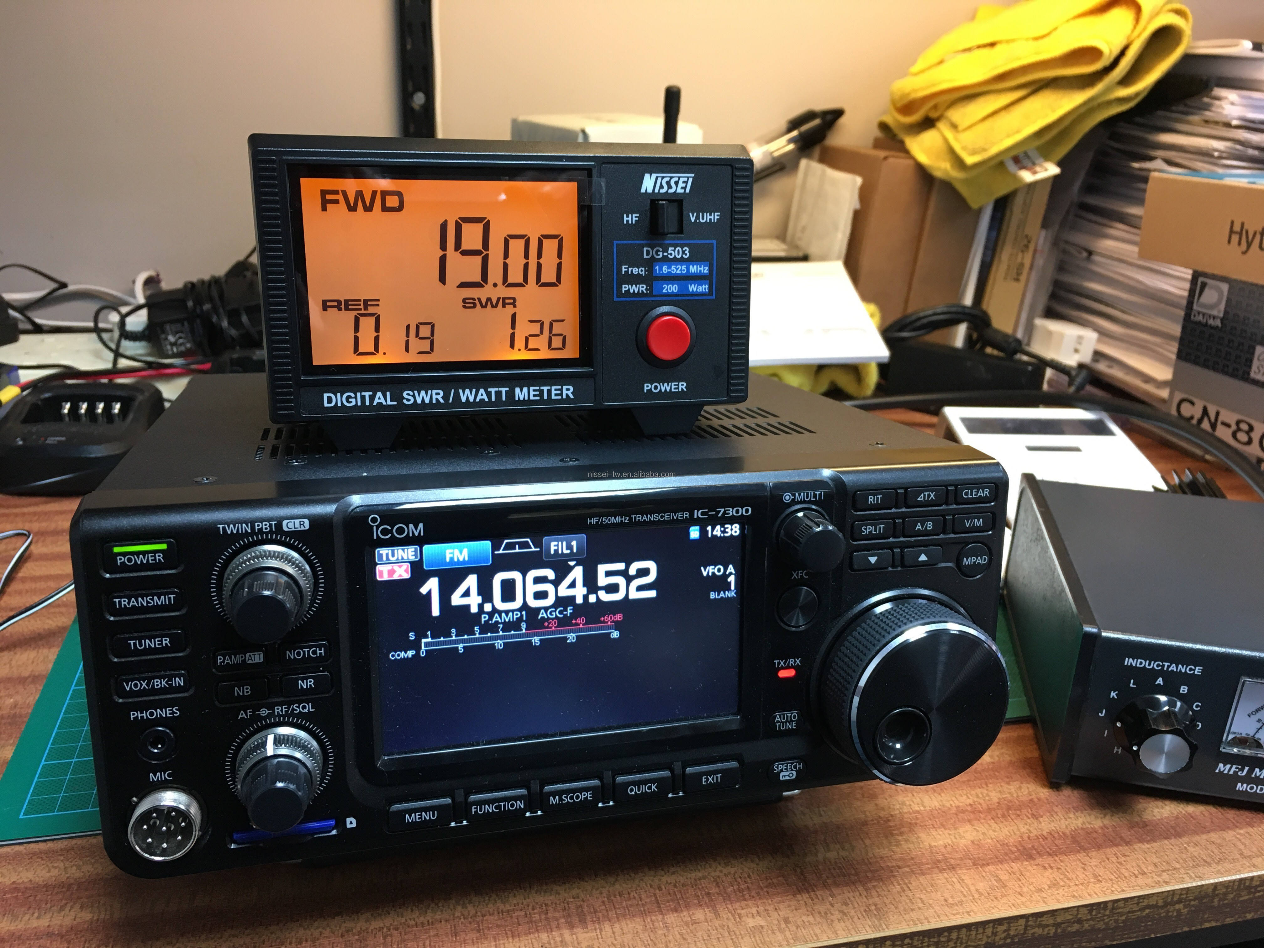 ニッセイ デジタル SWRメーター DG-503 1.6-525MHz 200W アマチュア