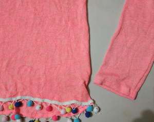 เสื้อผ้าแบรนด์หรูสำหรับผู้หญิง เสื้อแขนยาวลำลอง คอกลม ดีไซน์ทันสมัย เนื้อผ้านุ่ม สเวตเตอร์ สต็อกจำนวนมากจากบังกลาเทศ - Product Image 4