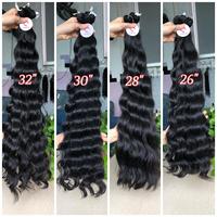 Extensions de cheveux ondulés vierges Remy de la meilleure qualité, éclaircies, à pointes épaisses et douces, en cheveux humains cambodgiens Ivigo Hair