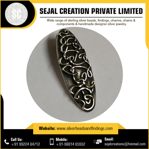 Colgantes Tribales de Plata de Ley 925 con Superficie Lisa para Mujer - Regalo - Product Image 2