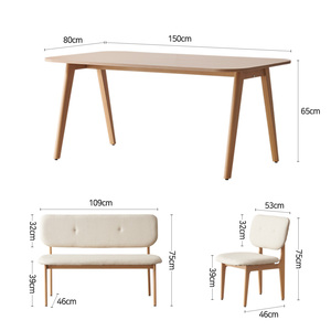 Đồ Nội Thất Phòng Ăn Hiện Đại Bàn Ăn Bằng Gỗ Kitchentable - Product Image 2